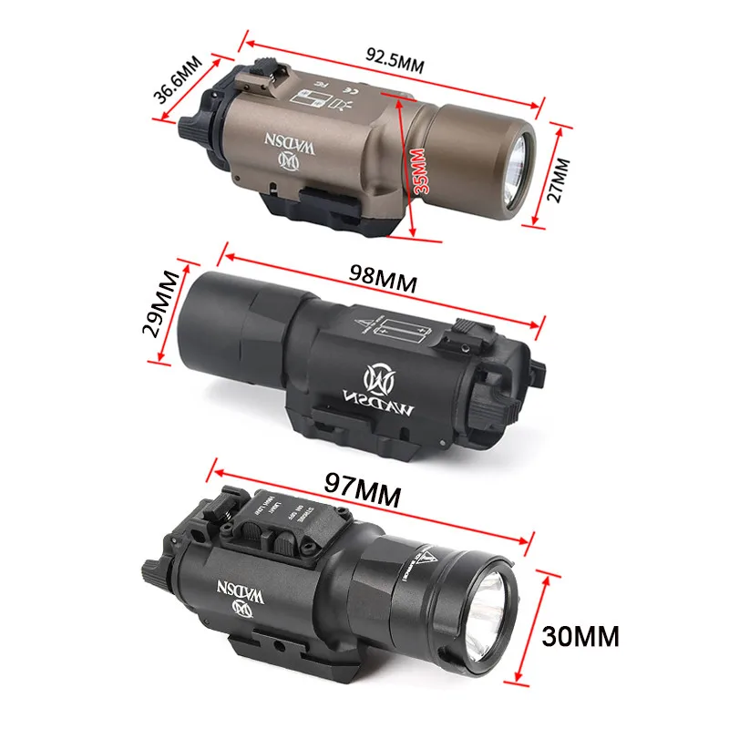 Lampe torche tactique WADSN XH - Timing Light Gun avis et prix